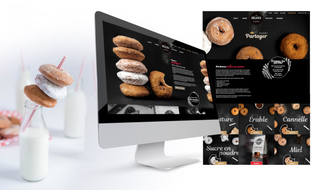 Une image actuelle pour des beignes &agrave; l&rsquo;ancienne