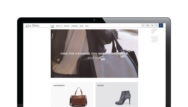 Un nouveau site et une boutique en ligne pour La Diva