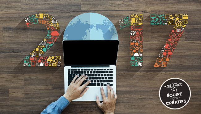 Les tendances 2017 dans le Design web