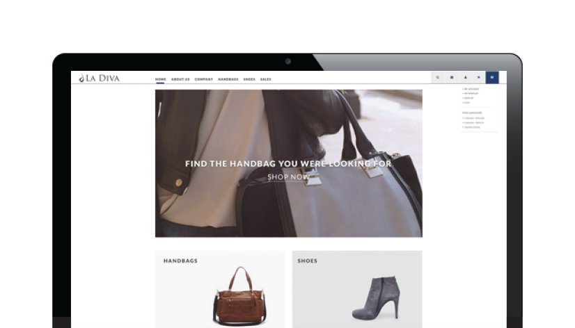 Un nouveau site et une boutique en ligne pour La Diva