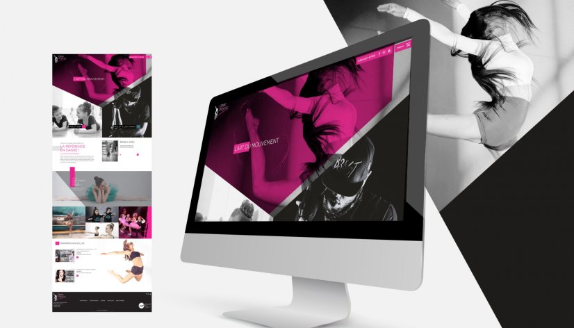Nouveau site pour l’école de danse Suzie Paquette : Une chorégraphie haute en couleur