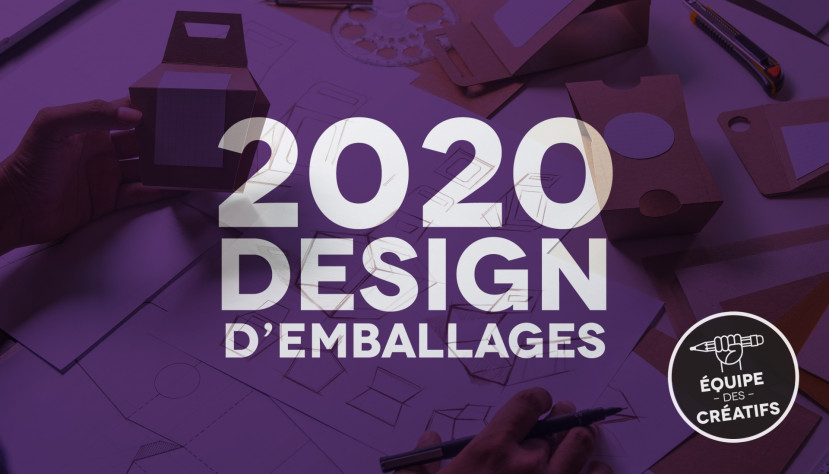 Mains dessinant des modèles d'emballages sur papier avec texte