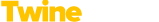 Logo Twine Social en jaune et blanc.